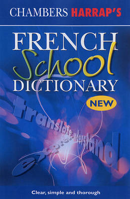 Book cover for French School Dictionary