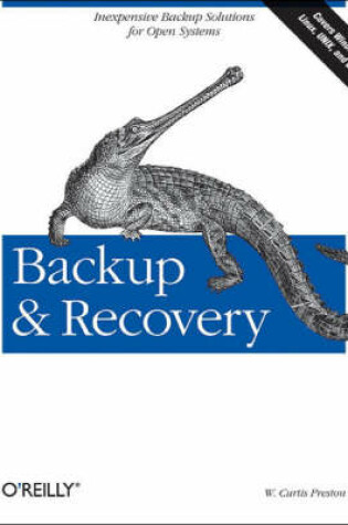 Cover of Backup & Recovery