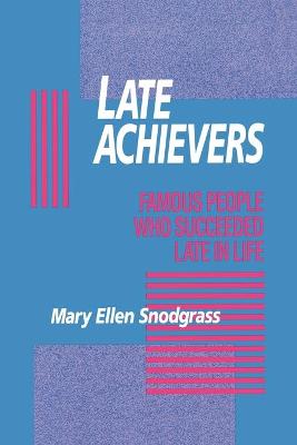 Book cover for Late Achievers