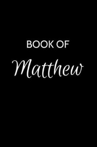 Cover of Book of Matthew