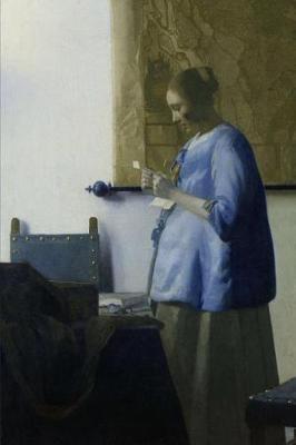 Book cover for Woman Reading A Letter by Johannes Vermeer Journal