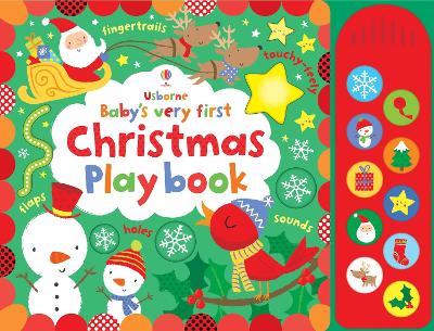 Book cover for Baby's Very First Touchy-Feely Christmas P