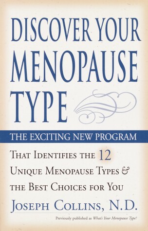 Book cover for Discover Your Menopause Type