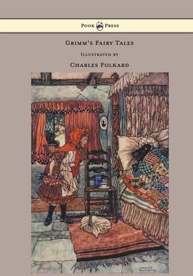 Book cover for Grimm's Fairy Tales - Illustrated by Charles Folkard