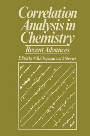 Cover of Correlation Analysis in Chemistry