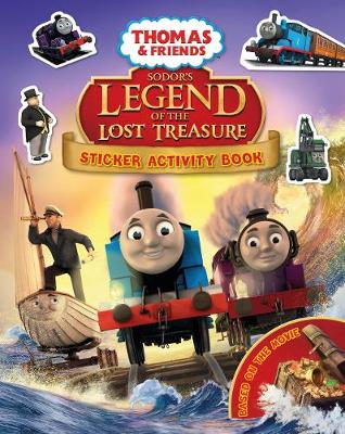 Cover of Sodor's Legend of the Lost Treasure  Thomas Movie Sticker Book