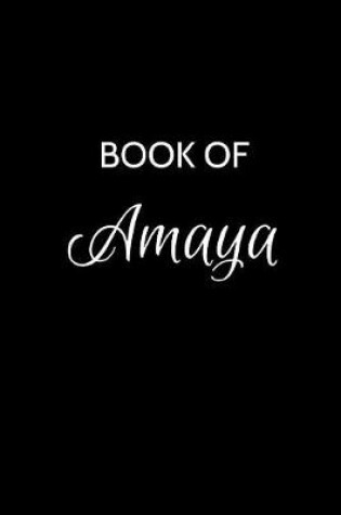Cover of Book of Amaya
