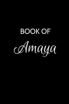 Book cover for Book of Amaya