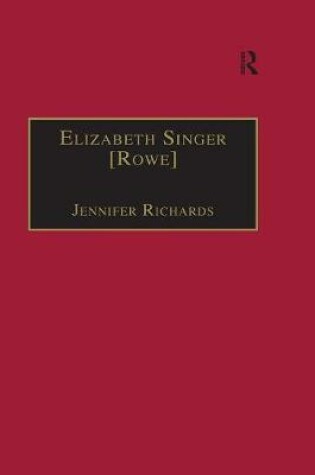Cover of Elizabeth Singer [Rowe]