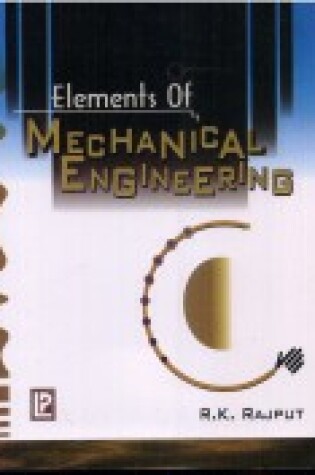 Cover of Elements of Mechanical Engineering