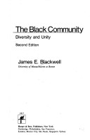 Book cover for Black Community