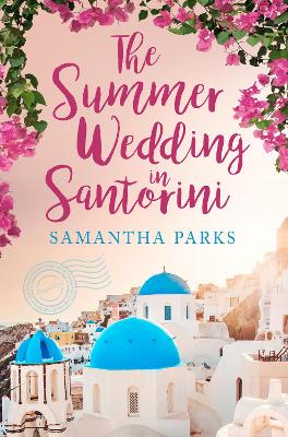 Book cover for The Summer Wedding in Santorini