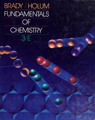 Book cover for Fundamentals of Chemistry