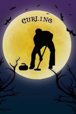 Book cover for Curling Notebook Training Log