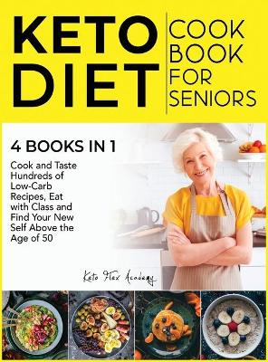 Book cover for Keto Diet Cookbook for Seniors [4 books in 1]