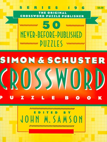 Book cover for Crossword # 196