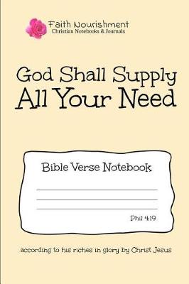 Book cover for God Shall Supply All Your Need