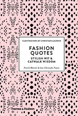 Book cover for Fashion Quotes