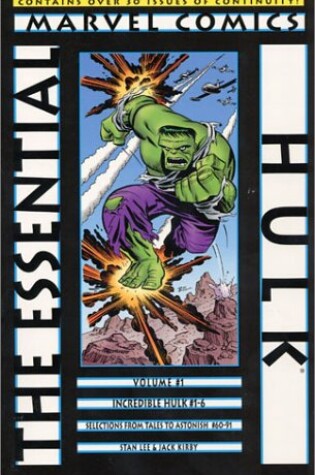 Cover of The Essential Incredible Hulk