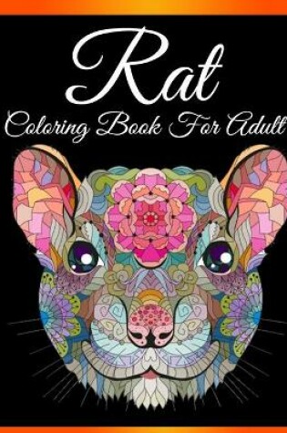 Cover of Rat Coloring Book for Adults