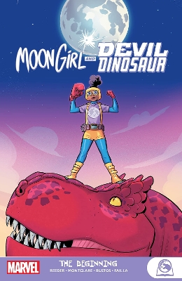 Book cover for Moongirl and Devil Dinosaur: The Beginning