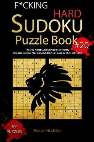 Cover of F*cking Hard Sudoku Puzzle Book #20