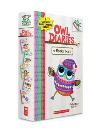 Cover of Owl Diaries, Books 1-5: A Branches Box Set