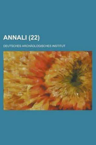 Cover of Annali (22)