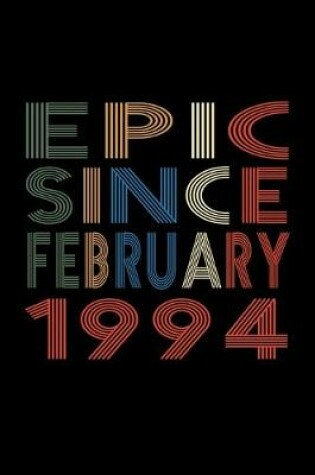 Cover of Epic Since January 1994