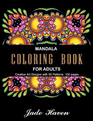 Book cover for Mandala Coloring Book for Adults