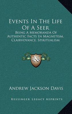 Book cover for Events in the Life of a Seer