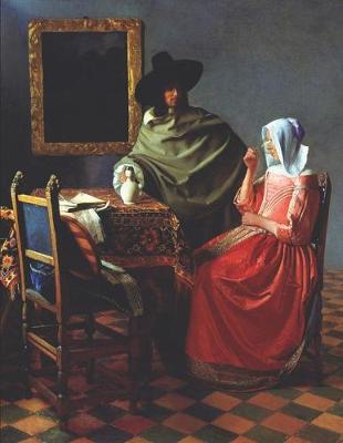 Book cover for Johannes Vermeer Black Pages Sketchbook