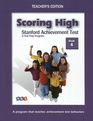 Cover of Scoring High on the SAT/10, Teacher's Edition and Poster Package, Grade 4