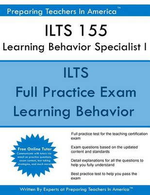 Book cover for ILTS 155 Learning Behavior Specialist I