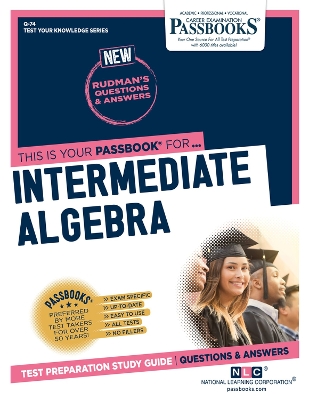 Book cover for Intermediate Algebra