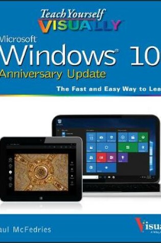 Cover of Teach Yourself VISUALLY Windows 10 Anniversary Update