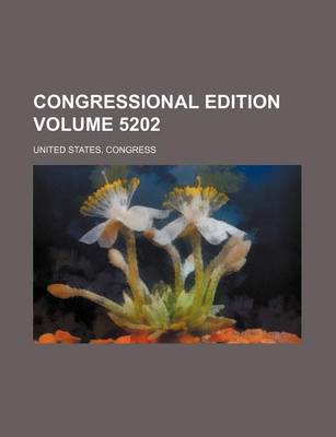 Book cover for Congressional Edition Volume 5202