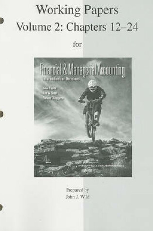 Cover of Working Papers for Financial and Managerial Accounting, Volume 2