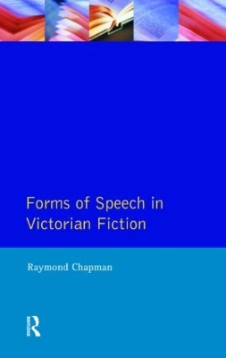 Cover of Forms of Speech in Victorian Fiction