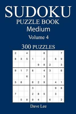 Book cover for Medium 300 Sudoku Puzzle Book