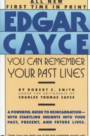 Cover of You Can Remember Your Past Lives