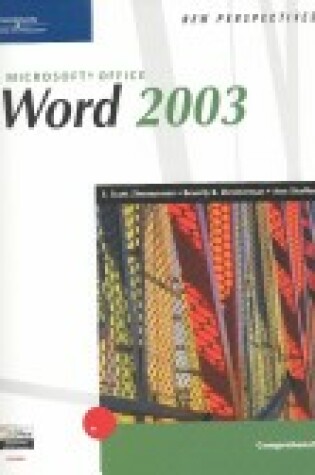 Cover of New Perspectives on Microsoft Word 2003