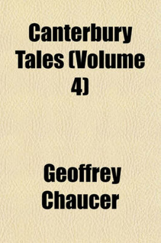 Cover of Canterbury Tales (Volume 4)