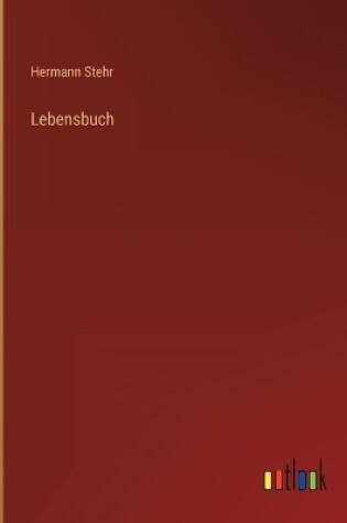 Cover of Lebensbuch