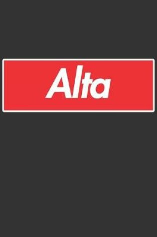 Cover of Alta