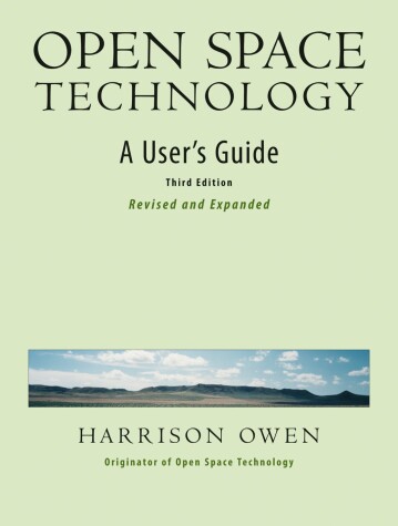 Book cover for Open Space Technology. A User's Guide.