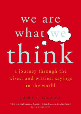 Book cover for We Are What We Think