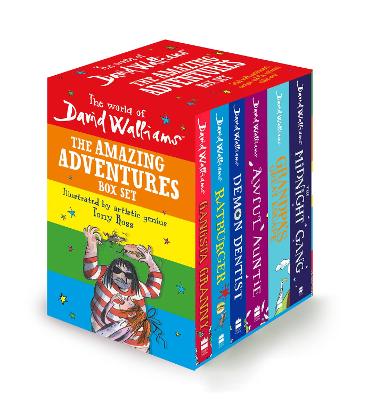 Book cover for The World of David Walliams: The Amazing Adventures Box Set