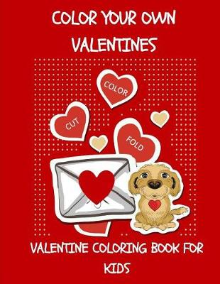 Book cover for Valentine Coloring Book for Kids