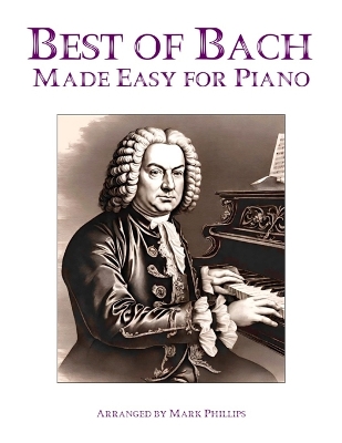 Book cover for Best of Bach Made Easy for Piano